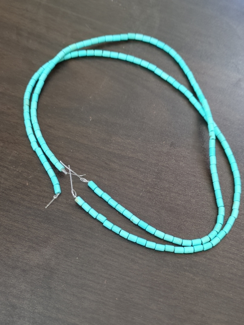 16 inch Howlite Turquoise Beads